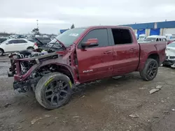 Salvage cars for sale at Woodhaven, MI auction: 2023 Dodge 1500 Laramie