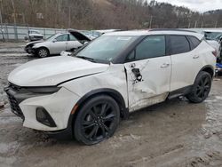 Salvage cars for sale at Hurricane, WV auction: 2019 Chevrolet Blazer RS