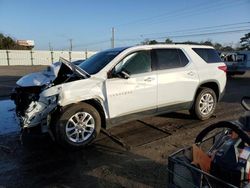 Chevrolet salvage cars for sale: 2019 Chevrolet Traverse LT