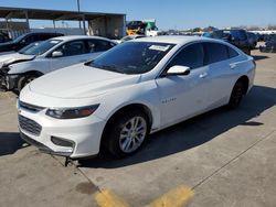 Salvage cars for sale from Copart Grand Prairie, TX: 2018 Chevrolet Malibu LT