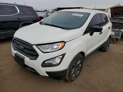 Vehiculos salvage en venta de Copart Brighton, CO: 2018 Ford Ecosport S