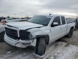 Salvage cars for sale at Indianapolis, IN auction: 2016 GMC Sierra K1500 SLE