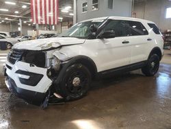 Salvage cars for sale from Copart Blaine, MN: 2016 Ford Explorer Police Interceptor