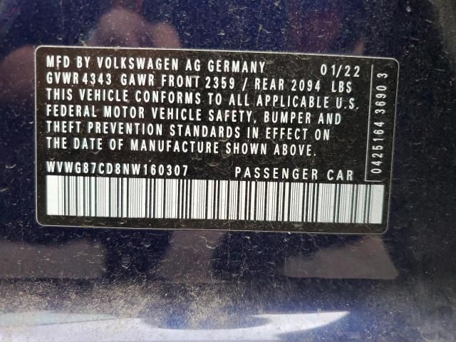 2022 Volkswagen GTI S