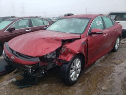 Salvage cars for sale at Elgin, IL auction: 2018 KIA Optima LX
