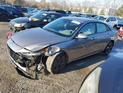 Hyundai salvage cars for sale: 2023 Hyundai Elantra Blue