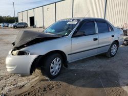 Salvage cars for sale at Apopka, FL auction: 2000 Toyota Corolla VE