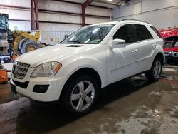 Mercedes-Benz m-Class salvage cars for sale: 2011 Mercedes-Benz ML 350 4matic