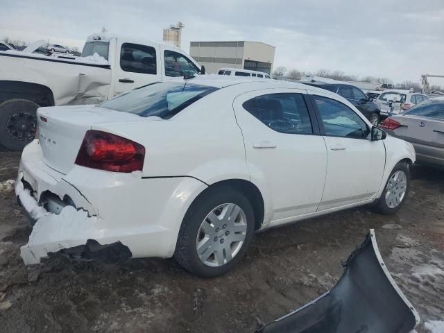 2012 Dodge Avenger SE