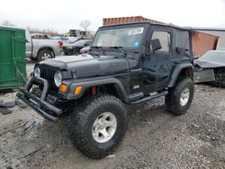 Salvage cars for sale at Hueytown, AL auction: 1998 Jeep Wrangler / TJ SE