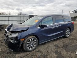 Salvage cars for sale from Copart Windsor, NJ: 2021 Honda Odyssey EXL