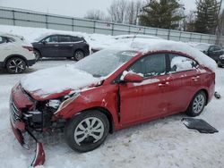 Salvage cars for sale from Copart Davison, MI: 2022 Hyundai Accent SE