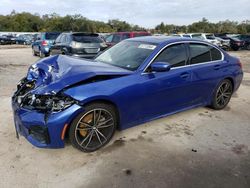 Salvage cars for sale at Apopka, FL auction: 2019 BMW 330I