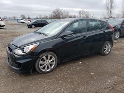 Salvage cars for sale from Copart Ontario Auction, ON: 2014 Hyundai Accent GLS