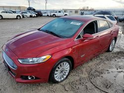 Ford salvage cars for sale: 2014 Ford Fusion Titanium Phev