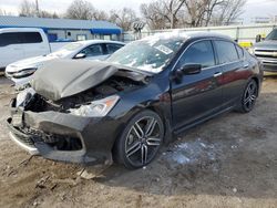 Vehiculos salvage en venta de Copart Wichita, KS: 2017 Honda Accord Sport Special Edition