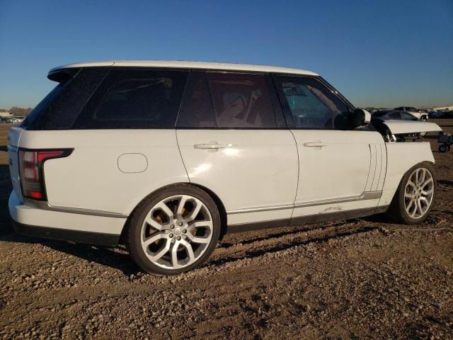 2015 Land Rover Range Rover Supercharged