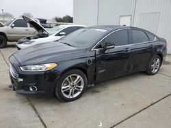 Salvage cars for sale at Sacramento, CA auction: 2015 Ford Fusion Titanium Phev