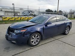 Salvage cars for sale at Sacramento, CA auction: 2013 Acura TL