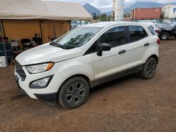 Salvage cars for sale from Copart Kapolei, HI: 2019 Ford Ecosport S
