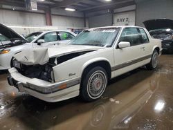 Salvage cars for sale at Elgin, IL auction: 1991 Cadillac Eldorado