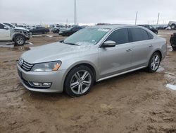 Vehiculos salvage en venta de Copart Amarillo, TX: 2013 Volkswagen Passat SEL