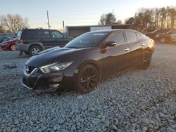 Salvage cars for sale from Copart Mebane, NC: 2017 Nissan Maxima 3.5S