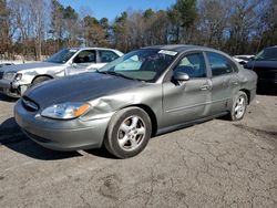 Salvage cars for sale at Austell, GA auction: 2003 Ford Taurus SES