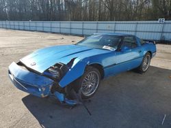 Salvage cars for sale at Glassboro, NJ auction: 1984 Chevrolet Corvette