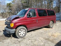 Salvage cars for sale from Copart Austell, GA: 2004 Ford Econoline E150 Wagon