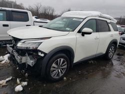 Salvage cars for sale from Copart Marlboro, NY: 2023 Nissan Pathfinder SL