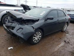 Salvage cars for sale from Copart Elgin, IL: 2012 Toyota Corolla Base