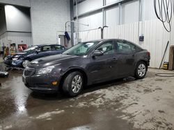 Salvage cars for sale at Ham Lake, MN auction: 2014 Chevrolet Cruze LS