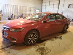 Chevrolet Malibu LT salvage cars for sale: 2017 Chevrolet Malibu LT