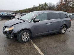 Salvage cars for sale at Brookhaven, NY auction: 2016 Honda Odyssey EXL