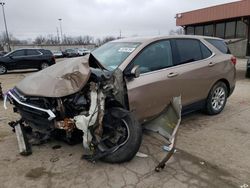 Salvage cars for sale from Copart Fort Wayne, IN: 2018 Chevrolet Equinox LT