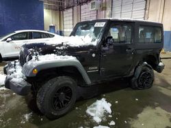 Salvage cars for sale at Woodhaven, MI auction: 2011 Jeep Wrangler Sport