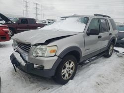 Ford salvage cars for sale: 2006 Ford Explorer XLT