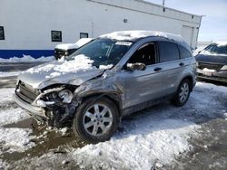 Salvage cars for sale at Farr West, UT auction: 2007 Honda CR-V EX