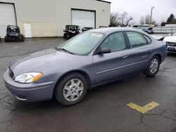 Salvage cars for sale from Copart Woodburn, OR: 2007 Ford Taurus SE