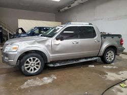 Salvage cars for sale at Davison, MI auction: 2008 Ford Explorer Sport Trac Limited