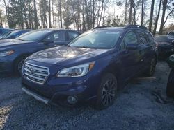 Subaru salvage cars for sale: 2016 Subaru Outback 2.5I Limited