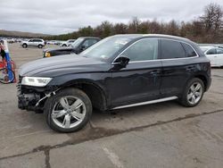 Salvage cars for sale from Copart Brookhaven, NY: 2018 Audi Q5 Premium Plus