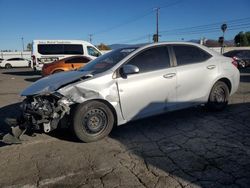 Salvage cars for sale at Colton, CA auction: 2018 Toyota Corolla L