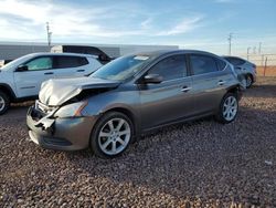 Nissan Vehiculos salvage en venta: 2015 Nissan Sentra S