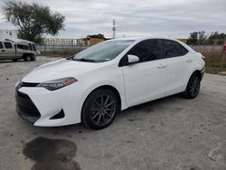 Toyota salvage cars for sale: 2017 Toyota Corolla L