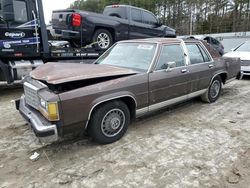 Salvage cars for sale from Copart Seaford, DE: 1986 Ford LTD Crown Victoria