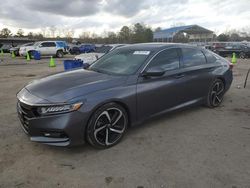 Honda salvage cars for sale: 2018 Honda Accord Sport