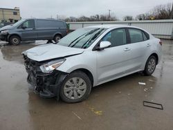 KIA rio lx Vehiculos salvage en venta: 2020 KIA Rio LX