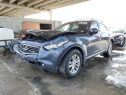 Salvage cars for sale from Copart West Palm Beach, FL: 2009 Infiniti FX35